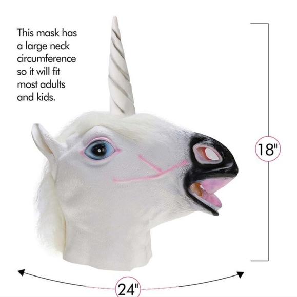 Unicorn Mask - Picture 5 of 6